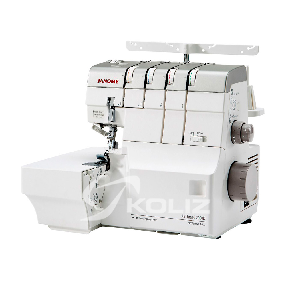 Overlokas Janome Air Thread 2000D Professional kokybiškas