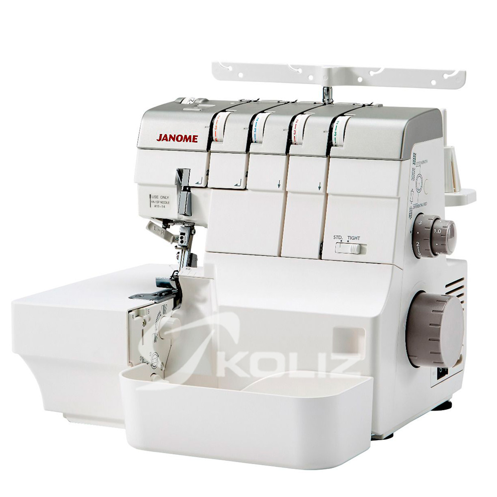 Aukštos klasės overlokas Janome Air Thread 2000D