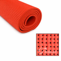 Red Perforated Silicone Material 10 mm