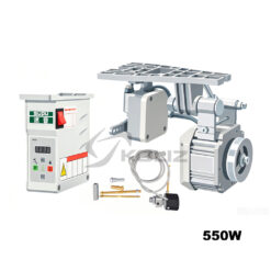 Servo variklis SP-JN-X_550W (550W, 5000 aps./min.) su vald. bloku + Išorinis Sinchronizatorius SP-JN-X pramon. siuvimo mašinoms