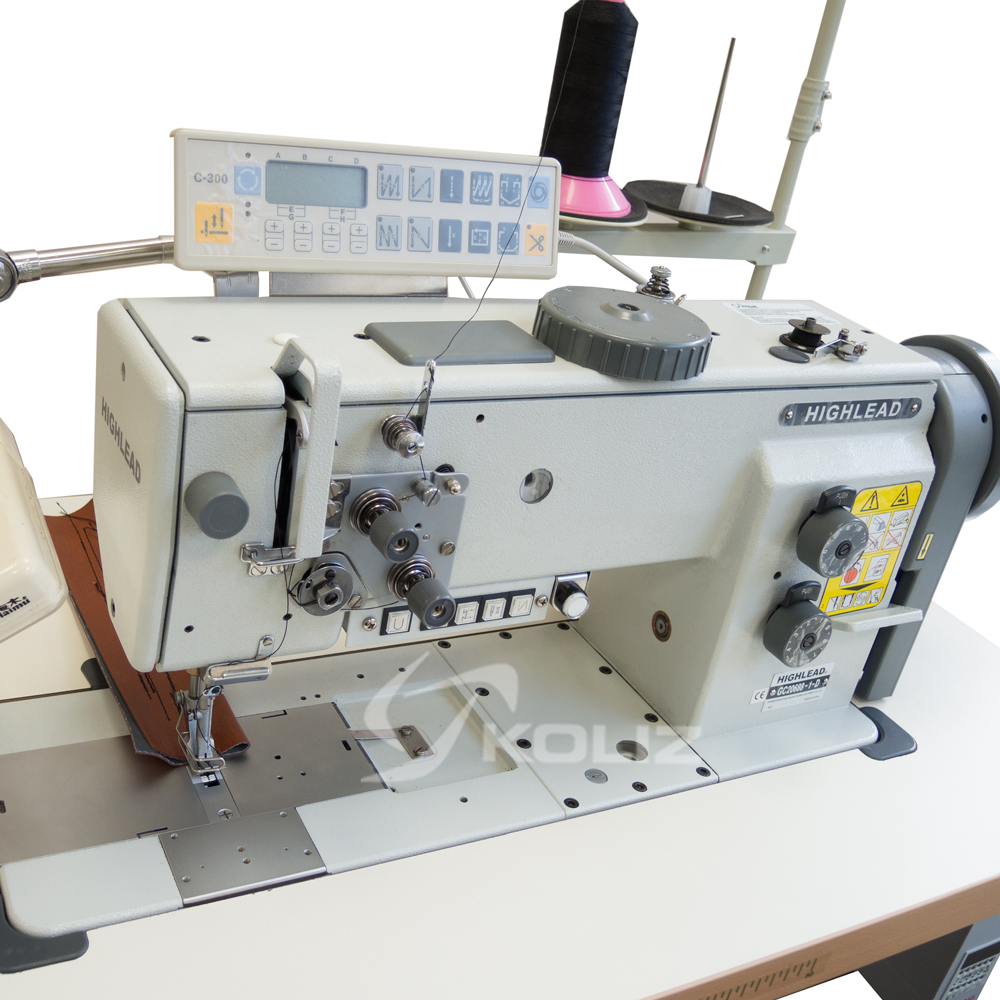 HIGHLEAD GC20688-1-D lockstitch machine with compound feed and thread trimmer