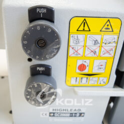 HIGHLEAD GC20688-1-D lockstitch machine with compound feed and thread trimmer - Image 7